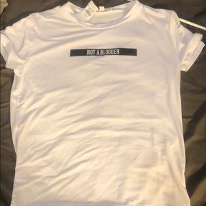 Not a blogger t shirt